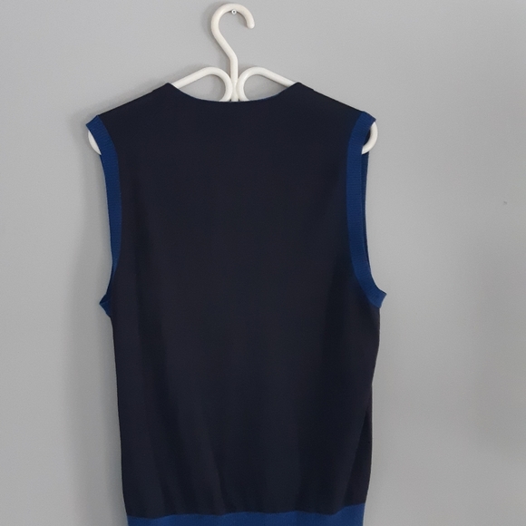 AX Armani Exchange mens sleeveless cardigan Vest/jacket Size M - Picture 15 of 16